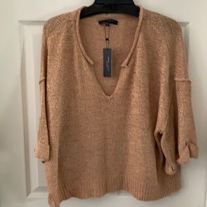 Crop knit top size M